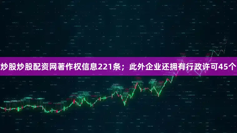 炒股炒股配资网著作权信息221条；此外企业还拥有行政许可45个